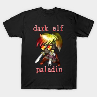 chibi dark elf paladin T-Shirt